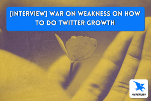 Interview War on Weakness on how to do Twitter growth 1