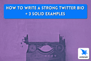 How to write a strong Twitter bio + 3 solid examples