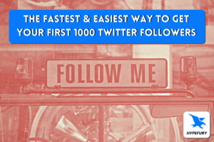 Fastest way to get 1000 followers - Hypefury