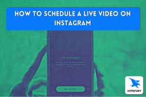 How to schedule a live video on Instagram