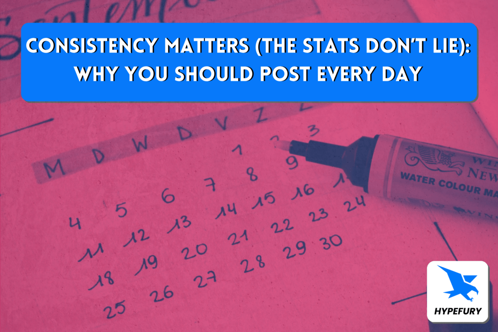 Consistency matters (the stats don't lie): why you should post every day 28 Consistency matters (the stats don’t lie) why you should post every day