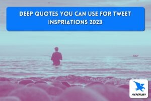 Deep quotes Twitter inspiration water wading