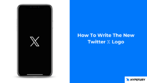 Writing the new Twitter X Logo