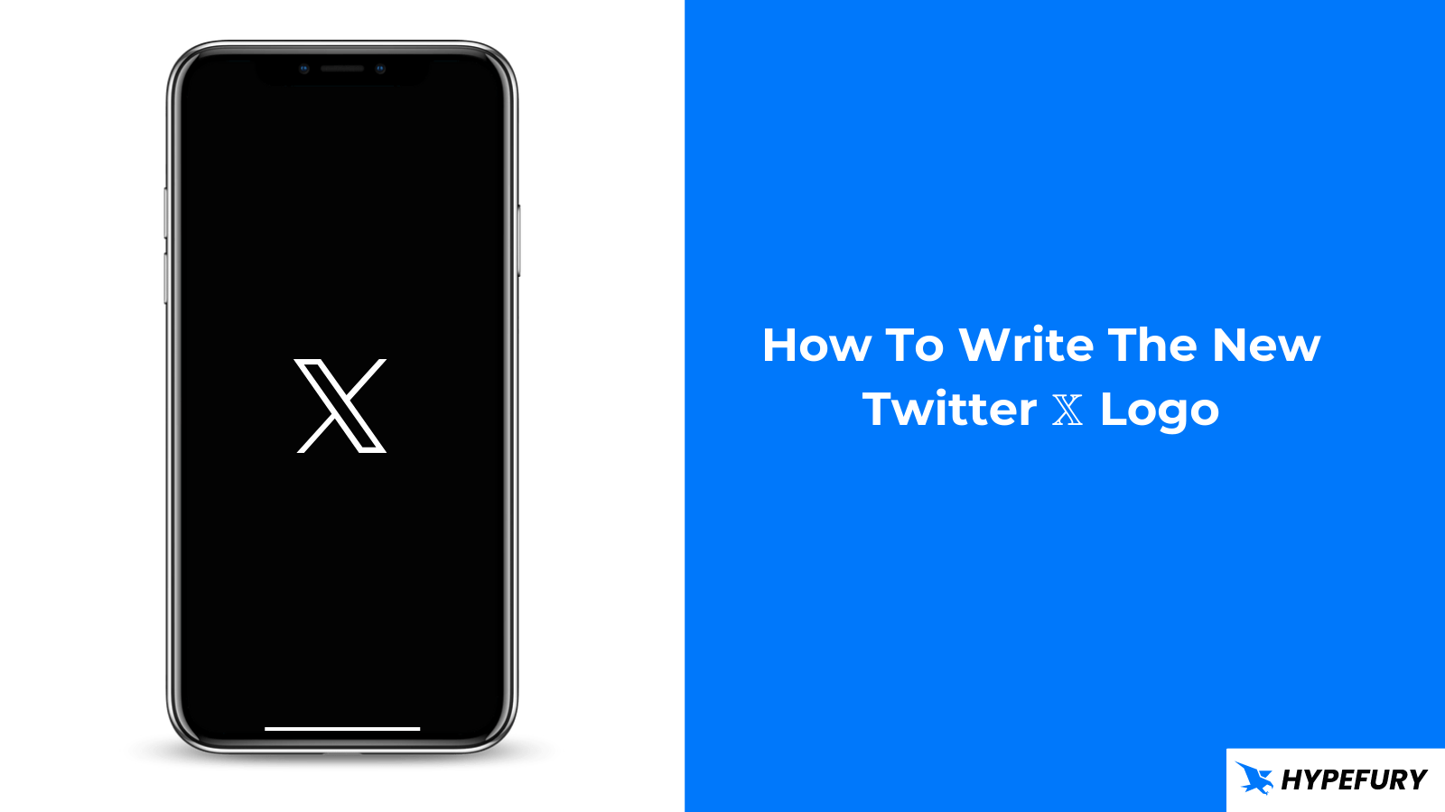 How to Write The New Twitter 𝕏 Logo - Hypefury