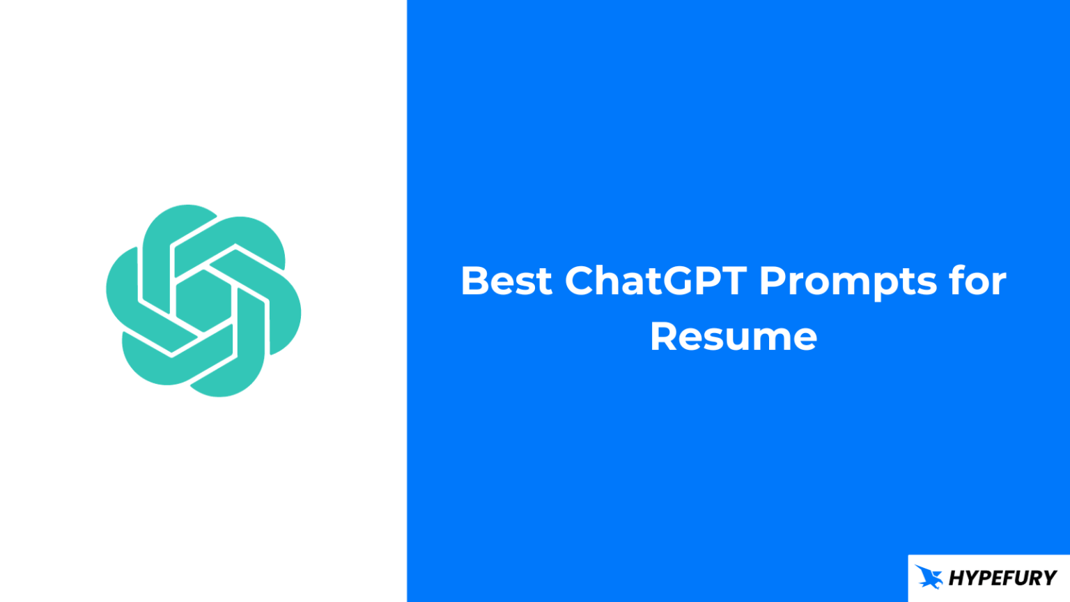 Chatgpt Prompts For Resume Hypefury 7989