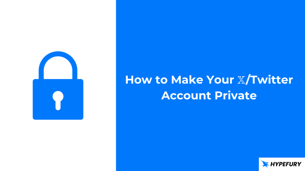 How make your account private