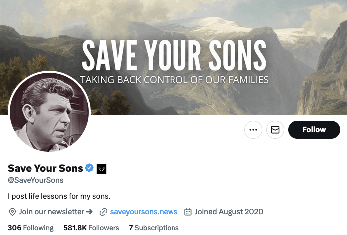 Save Your Sons