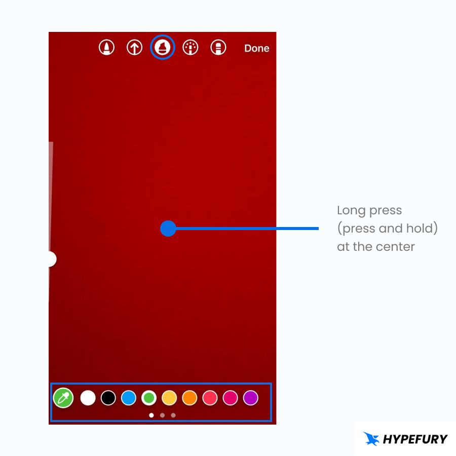 Pen tool and change background to solid color 