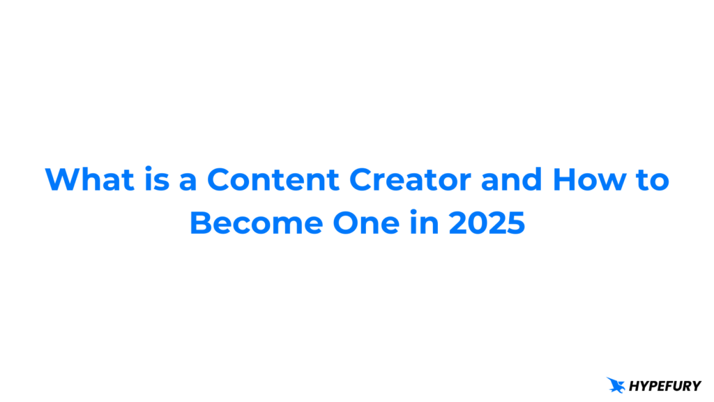 How to Become and Content Creator