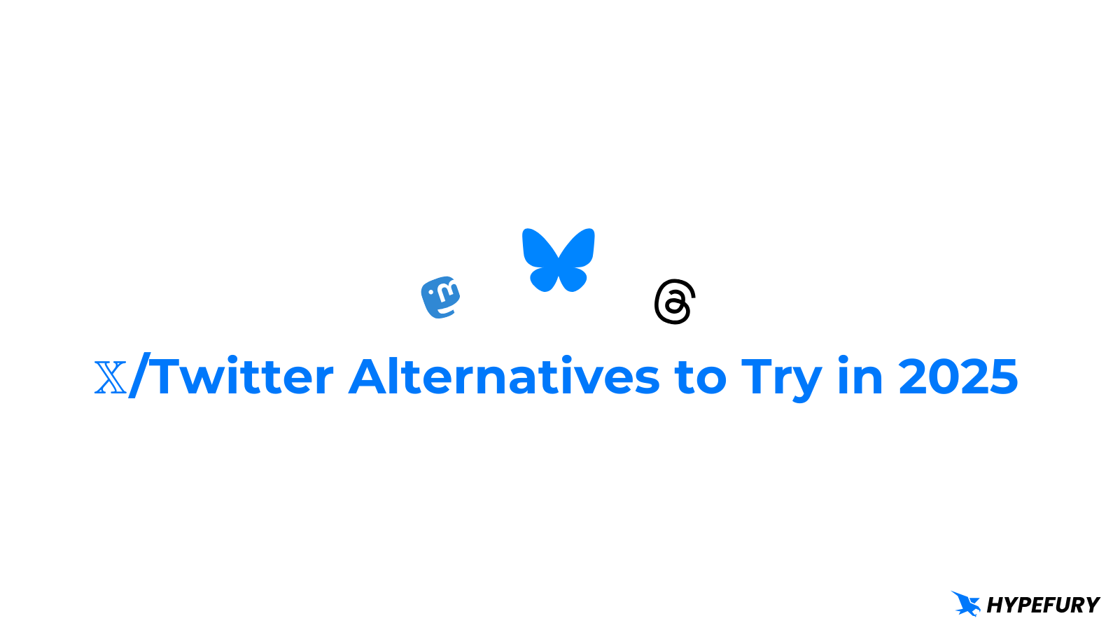 X/Twitter alternatives