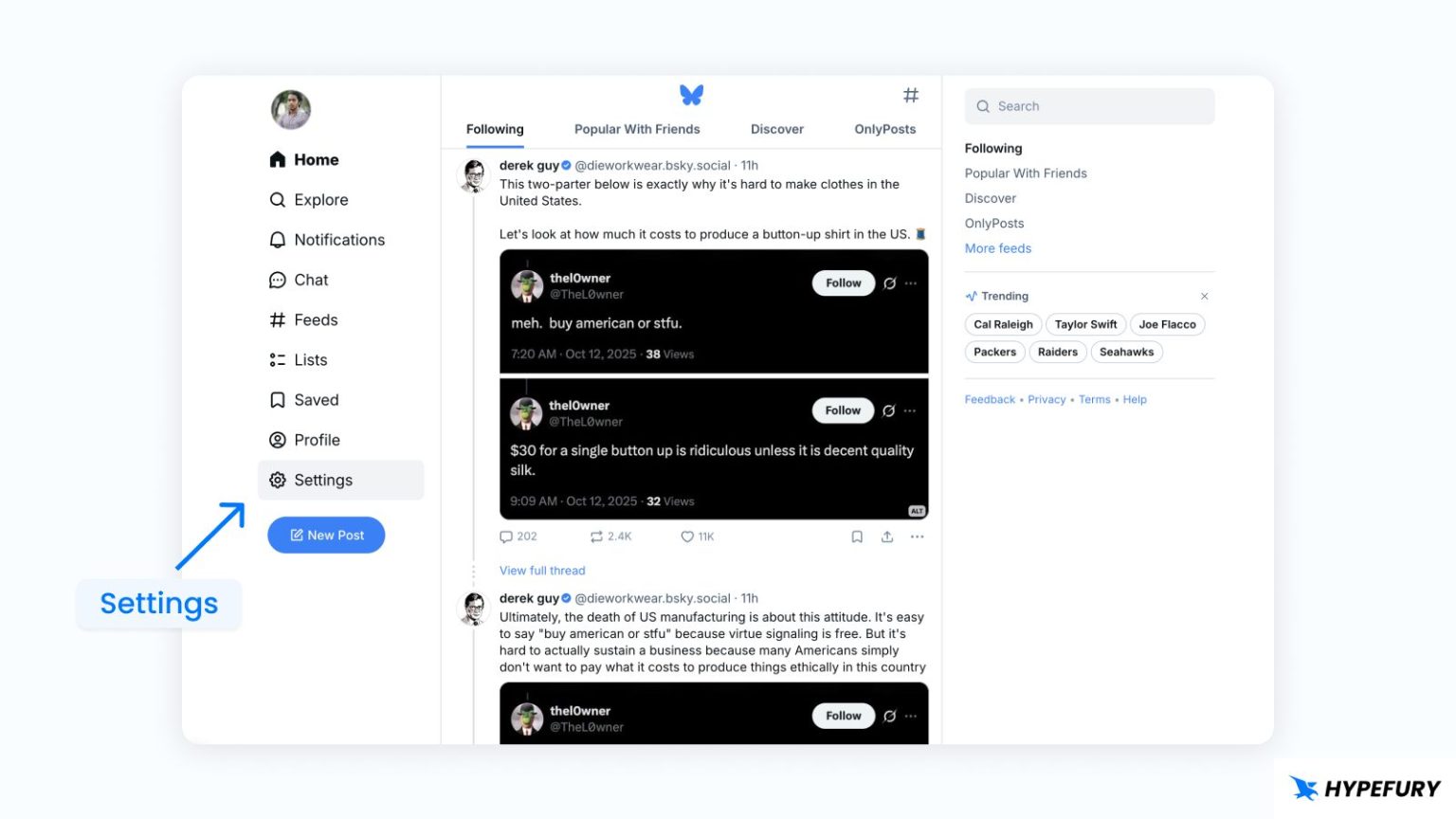 How to Enable Adult Content on Bluesky - Hypefury - Social Media